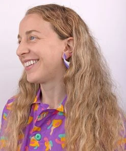 Mokuyobi Twilight Wave Vintage Earrings NEW