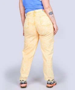 Mokuyobi NEW Buttercup Acid Wash Denim Jeans