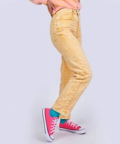 Mokuyobi NEW Buttercup Acid Wash Denim Jeans