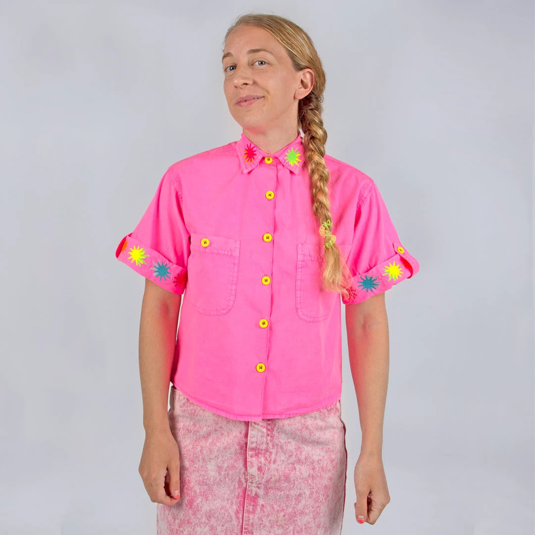 Mokuyobi NEW Cosmic Burst Airplane Blouse 6 Mokuyobi NEW Cosmic Burst Airplane Blouse