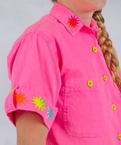 Mokuyobi NEW Cosmic Burst Airplane Blouse 9 Mokuyobi NEW Cosmic Burst Airplane Blouse