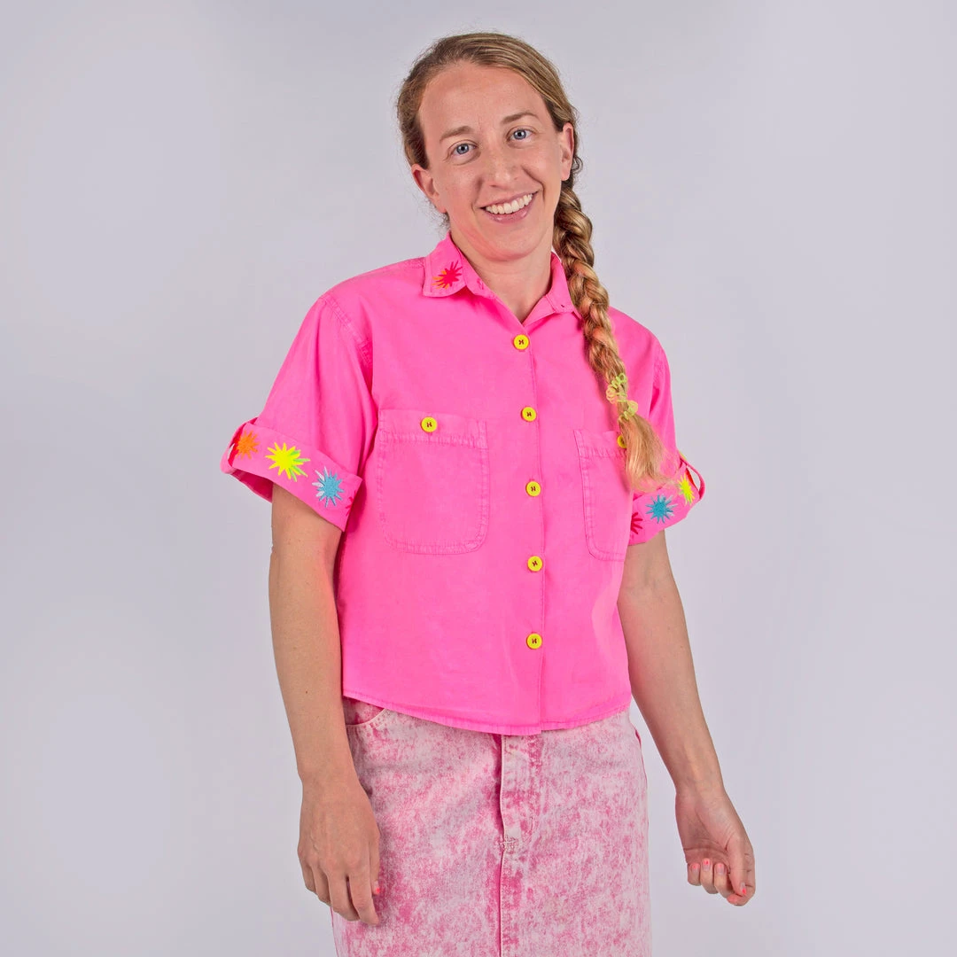 Mokuyobi NEW Cosmic Burst Airplane Blouse 3 Mokuyobi NEW Cosmic Burst Airplane Blouse