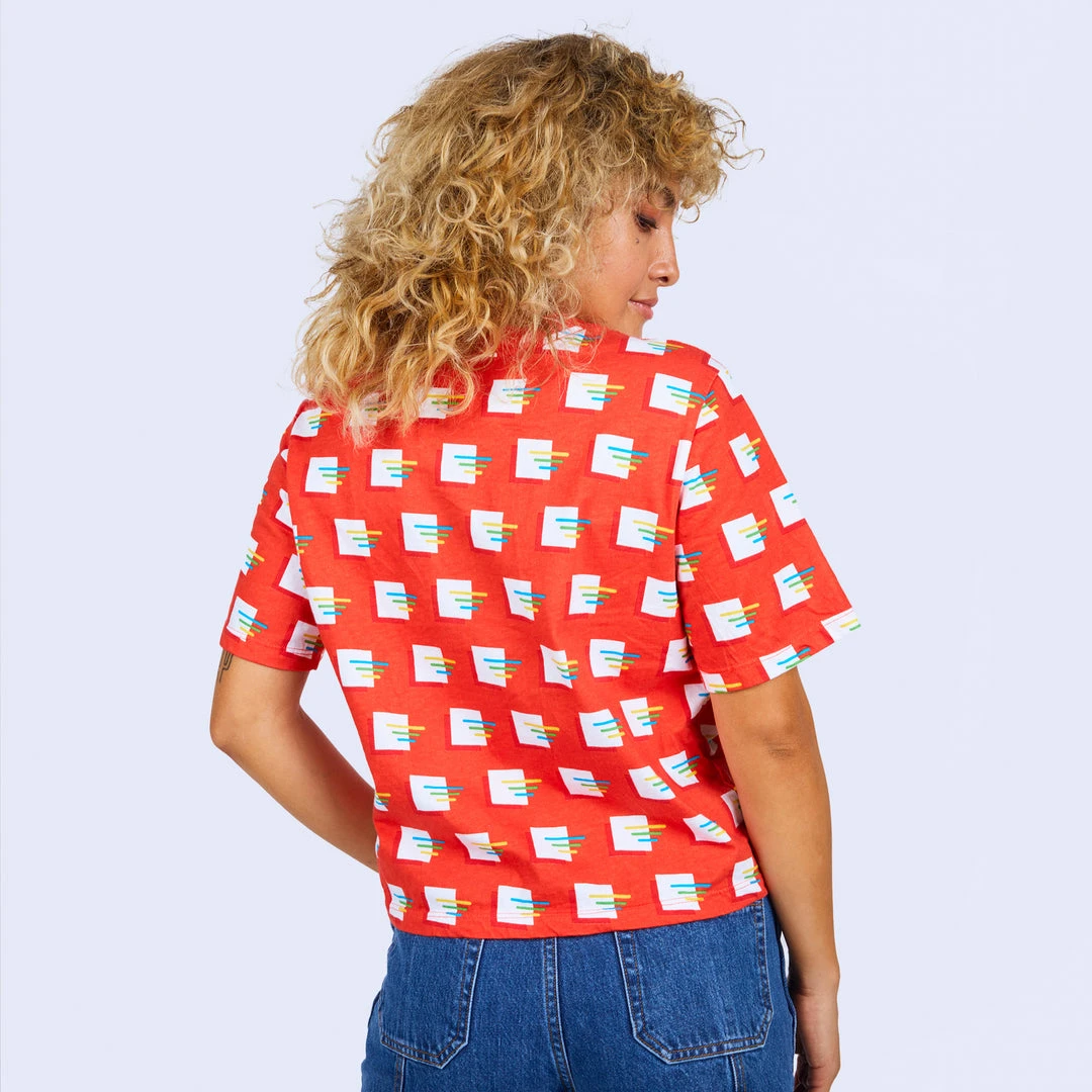 Mokuyobi Flashback Crop Tee 4 Mokuyobi Flashback Crop Tee
