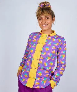 Mokuyobi Apparel Mango Tango Double Identity Blouse