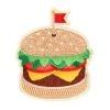 Mokuyobi Burger Embroidered Sticker
