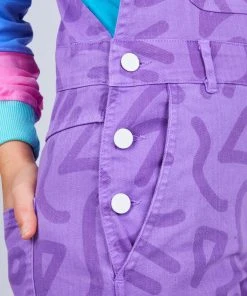 Mokuyobi Grape Jelly Zap Overalls