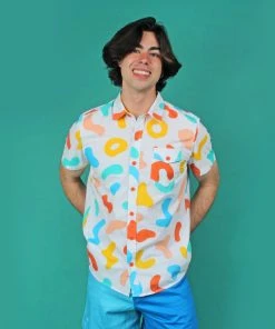 Mokuyobi Apparel Happy Breakfast Button Up Shirt