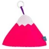 Mokuyobi Hot Pink Plush Mountain Keychain Accessories