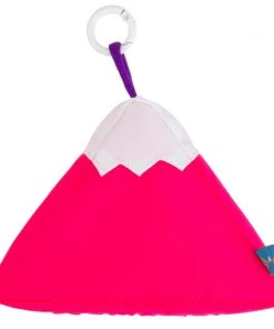Mokuyobi Hot Pink Plush Mountain Keychain Accessories