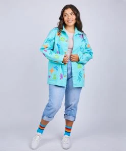 Mokuyobi Apparel Wacky Stamp Work Jacket