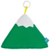 Mokuyobi Kelly Green Plush Mountain Keychain
