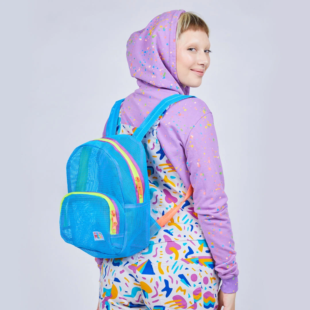 Mokuyobi Lake Mesh Mini Backpack Bags Mokuyobi Lake Mesh Mini Backpack Bags