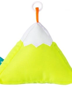 Mokuyobi Accessories Neon Yellow Plush Mountain Keychain