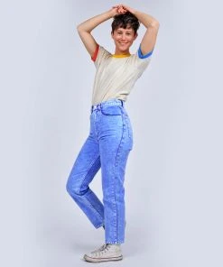 Mokuyobi Ocean Acid Wash Denim Jeans 14 Mokuyobi Ocean Acid Wash Denim Jeans