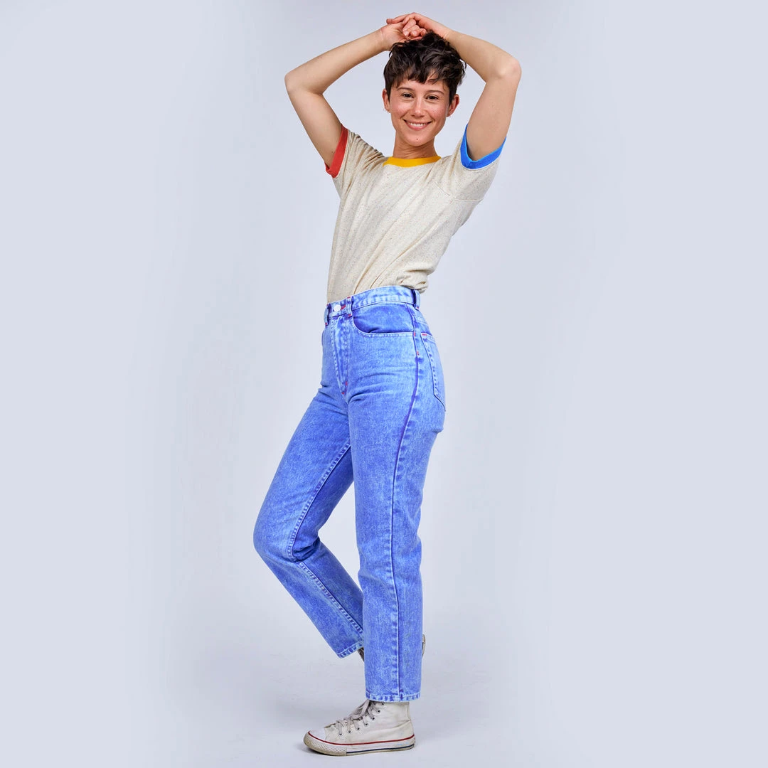 Mokuyobi Ocean Acid Wash Denim Jeans 7 Mokuyobi Ocean Acid Wash Denim Jeans