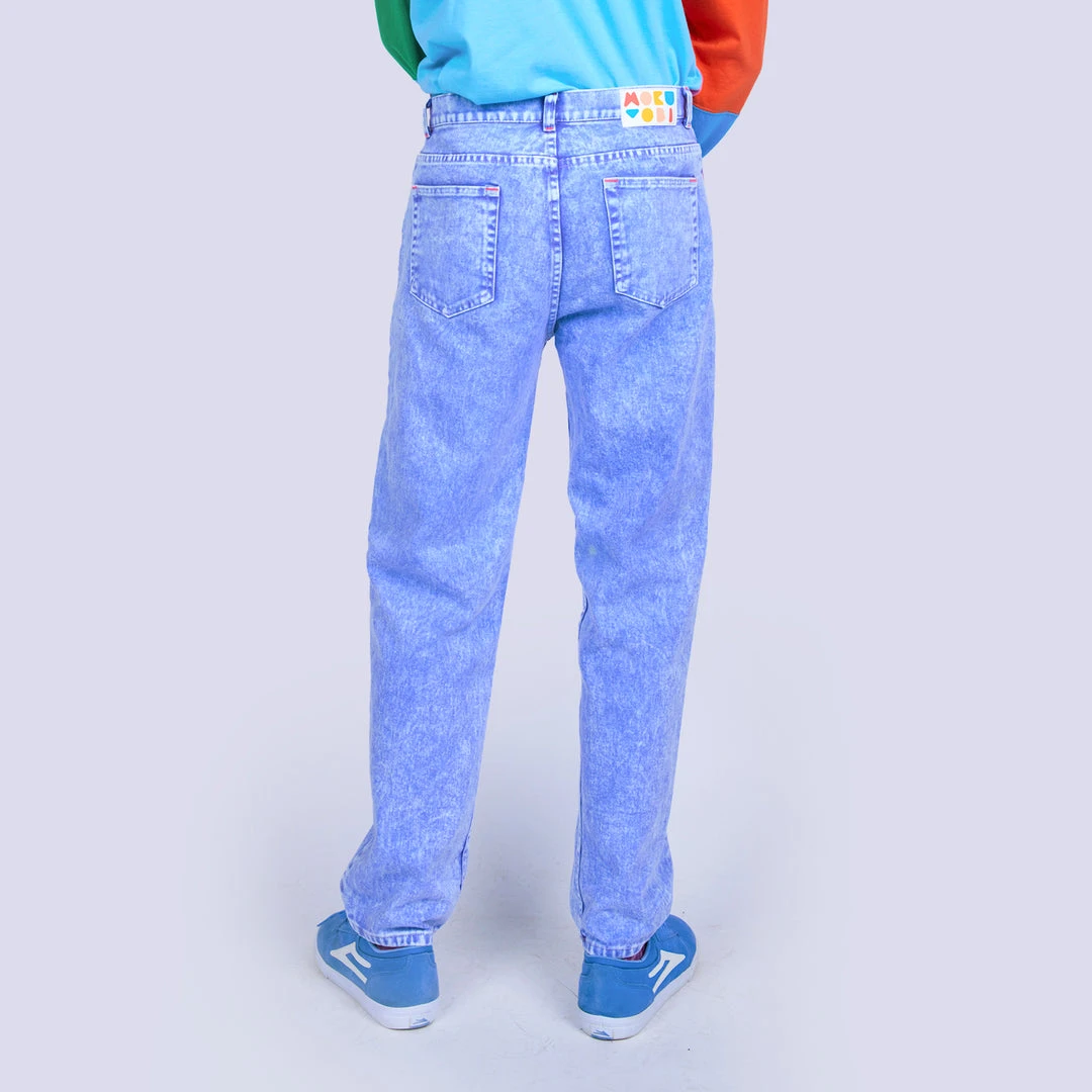 Mokuyobi Ocean Acid Wash Denim Jeans 10 Mokuyobi Ocean Acid Wash Denim Jeans