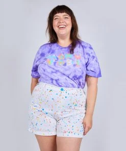 Mokuyobi Paint Fun Poppy Shorts Apparel