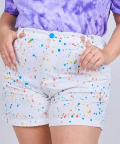 Mokuyobi Paint Fun Poppy Shorts Apparel