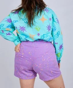 Mokuyobi Paint Pebble Poppy Shorts Apparel