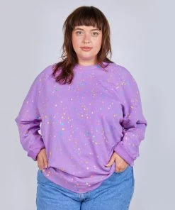 Mokuyobi Apparel Paint Pebble Crew Sweatshirt