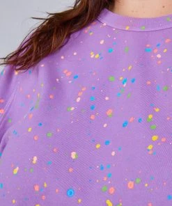 Mokuyobi Apparel Paint Pebble Crew Sweatshirt