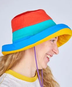 Mokuyobi NEW Rainbow Denim Sun Hat