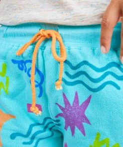 Mokuyobi Apparel Wacky Stamp Sweat Shorts