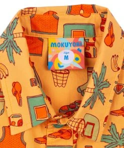 Mokuyobi Slam Dunk Paradise Button Up Shirt Apparel