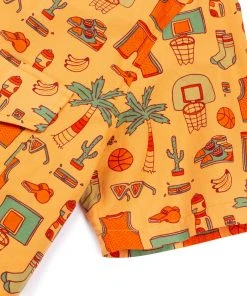 Mokuyobi Slam Dunk Paradise Button Up Shirt Apparel