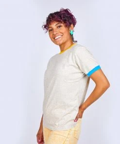 Mokuyobi Speckle Ringer Tee