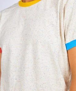 Mokuyobi Speckle Ringer Tee