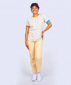 Mokuyobi Speckle Ringer Tee