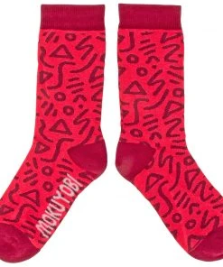 Mokuyobi NEW Strawberry Zap Socks