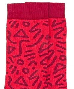 Mokuyobi NEW Strawberry Zap Socks