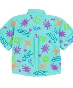 Mokuyobi Wacky Stamp Airplane Blouse
