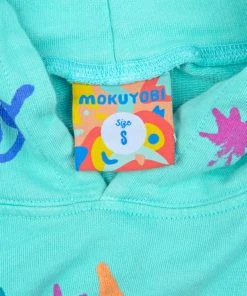 Mokuyobi Wacky Stamp Crop Hoodie