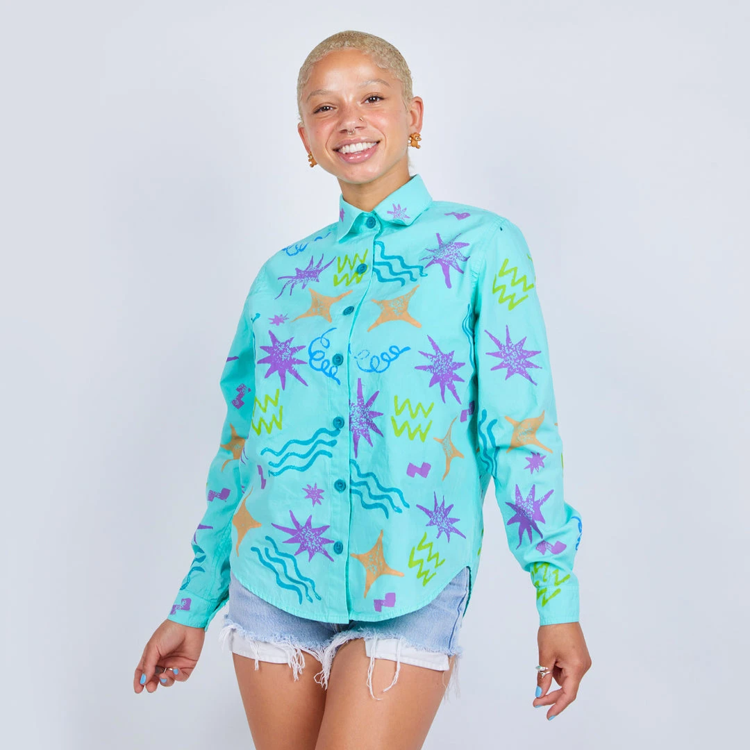 Mokuyobi Wacky Stamp Sadie Blouse 10 Mokuyobi Wacky Stamp Sadie Blouse