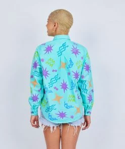 Mokuyobi Wacky Stamp Sadie Blouse