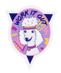 Mokuyobi Accessories Work It Out Sticker