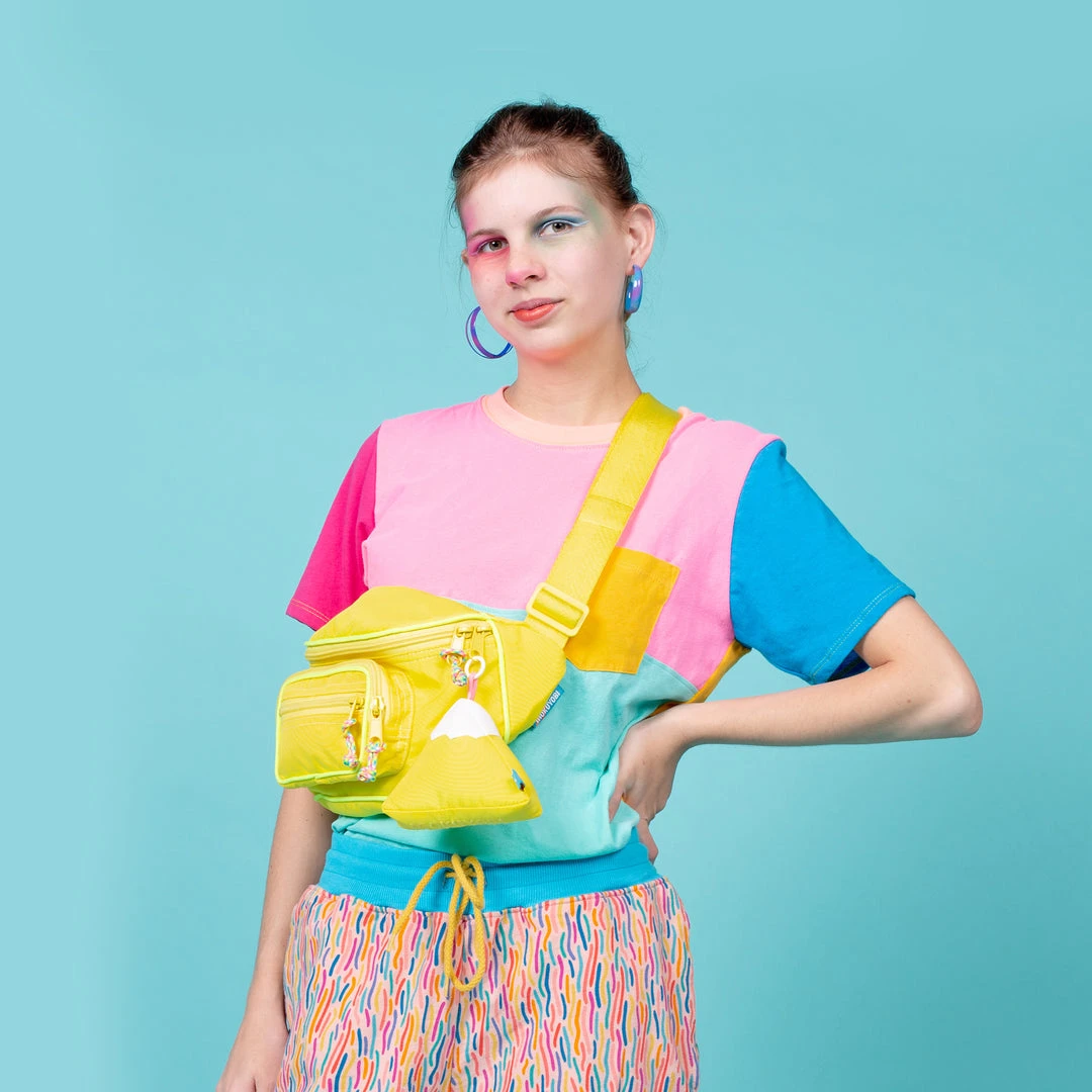 Mokuyobi Yellow Fanny Pack Sling 11 Mokuyobi Yellow Fanny Pack Sling