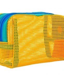 Mokuyobi Yolk Mesh Chubby Zip Pouch NEW