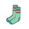 Mokuyobi Accessories Sport Socks Pin