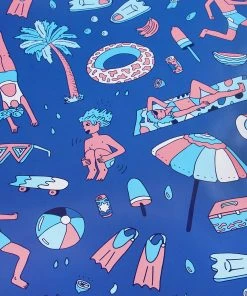 Mokuyobi Splash Town Poster